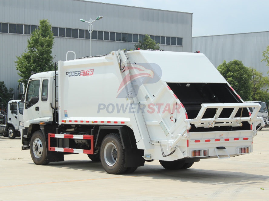 CAN bus Control System Application sa Isuzu Garbage Compactors Truck
    