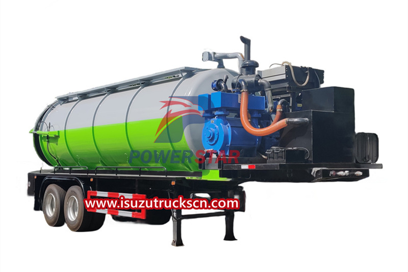 Mga Trailer ng Vacuum Tankers para sa philippine market
    