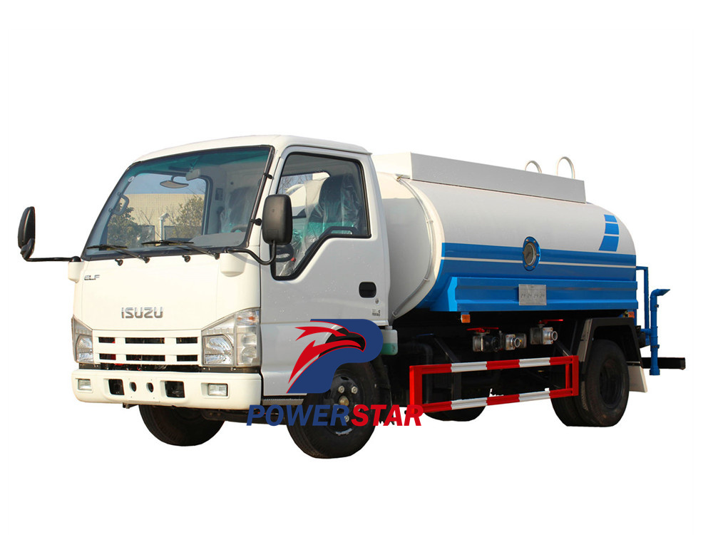 Manual ng gumagamit ng Isuzu 100P 5cbm water tanker truck
    