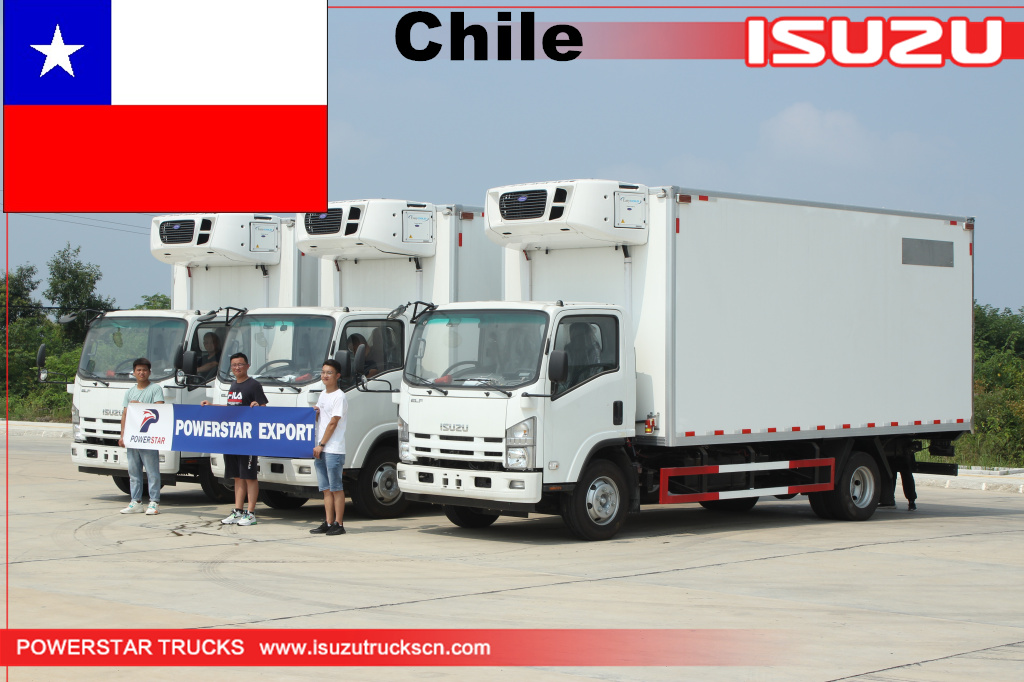 Chile - 3 unit ng ISUZU Refrigerated Trucks
    