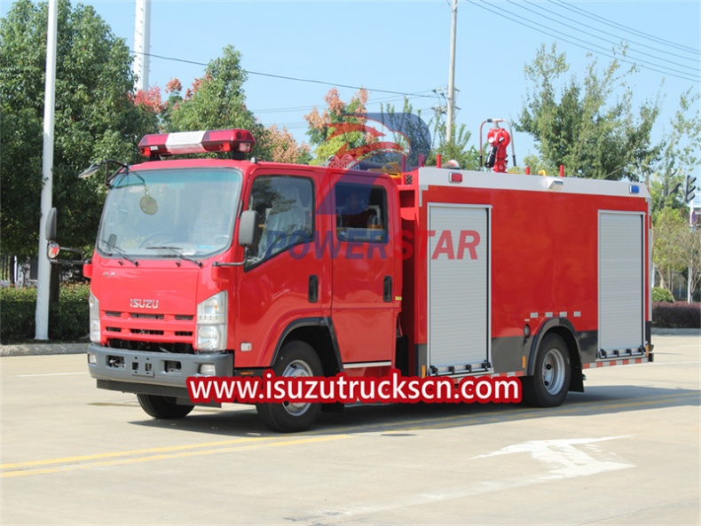 Paano gamitin ang Isuzu fire truck
    