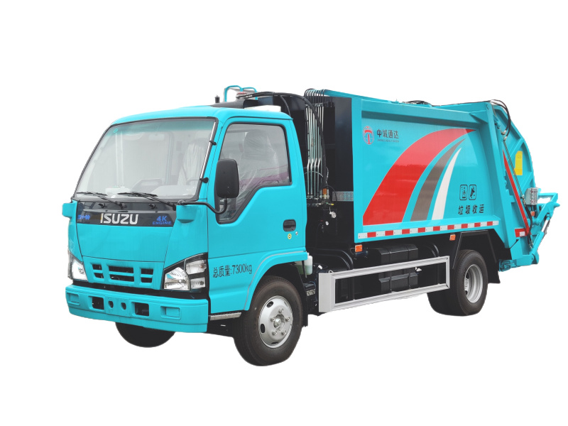 Garbage compactor truck Isuzu Main Features
    