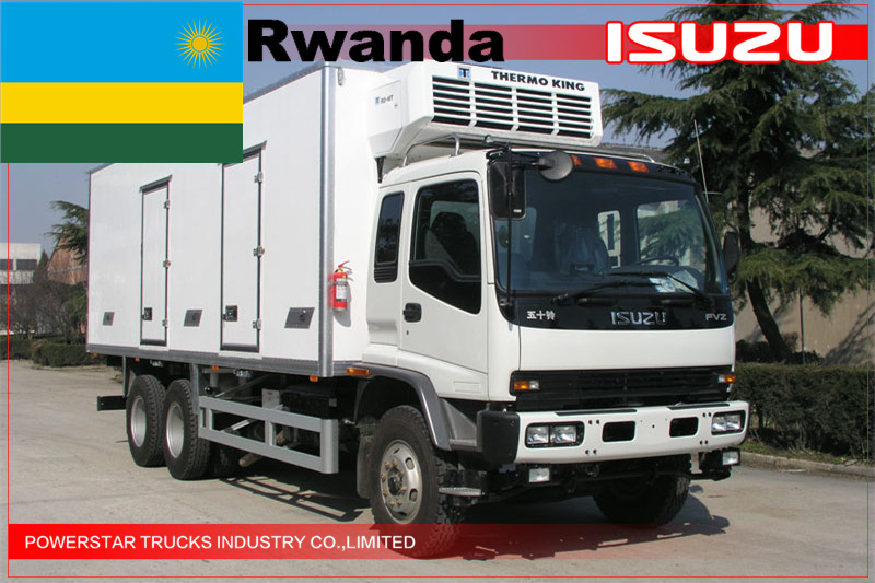 Isuzu Refrigerator Truck para sa Rwanda
    