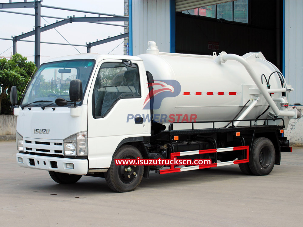 Mga pag-iingat para sa pagpapatakbo ng Isuzu sewage suction truck
    