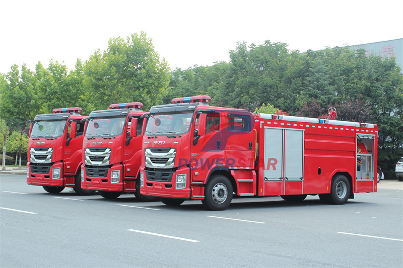 Pilipinas - 3 units ISUZU GIGA Water Fire Engine Mga fire tender truck
    