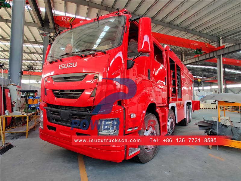 Ang mahalagang bagay na makagawa ng magandang isuzu fire truck
    