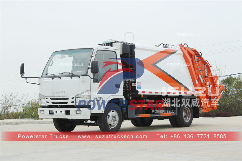 Pilipinas - 1 unit ISUZU 100P 6CBM garbage compactor exported
    