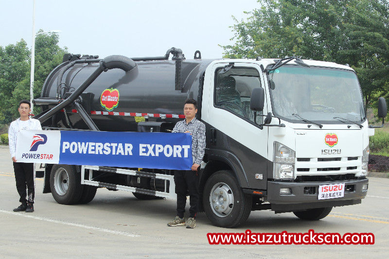 Pilipinas Del Monte Sewage Suction Truck Vacuum Tanker na ibinebenta
    