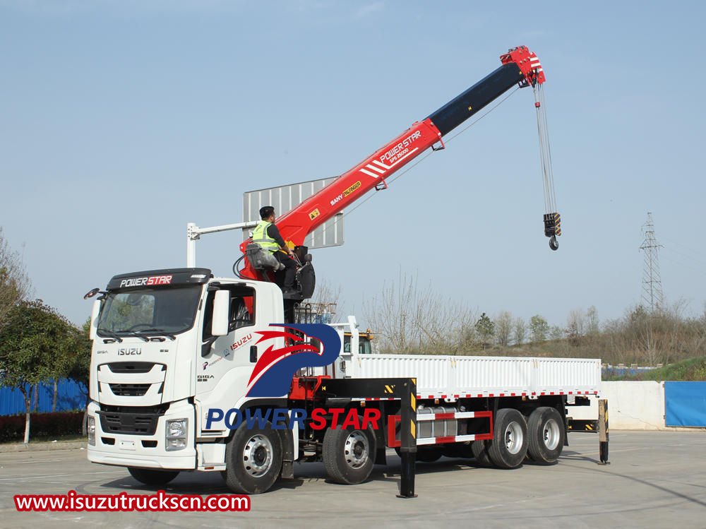 Paano gumawa ng magandang Isuzu truck mounted crane?
    