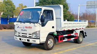 Isuzu NKR dump truck, 3 toneladang kapasidad
    