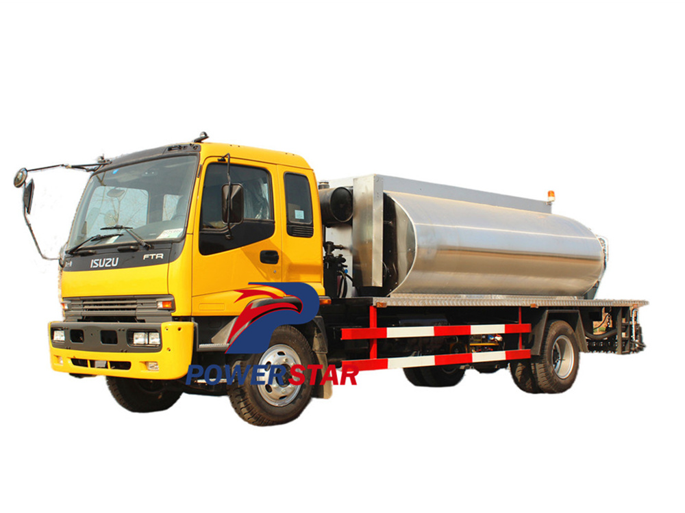 Manual ng Gumagamit ng Isuzu FTR Intelligent Asphalt Distributor Truck
    