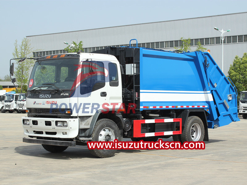 Paano suriin muli ang Isuzu loader garbage truck
    