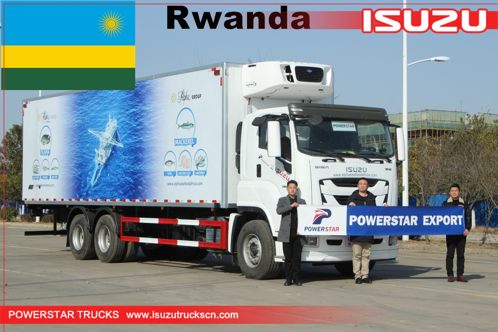 Rwanda - ISUZU GIGA Seafood Freezer Truck
    