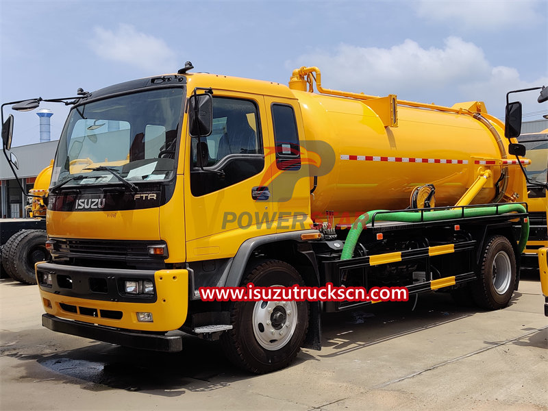 paggamit ng Water recycling sewer truck
    