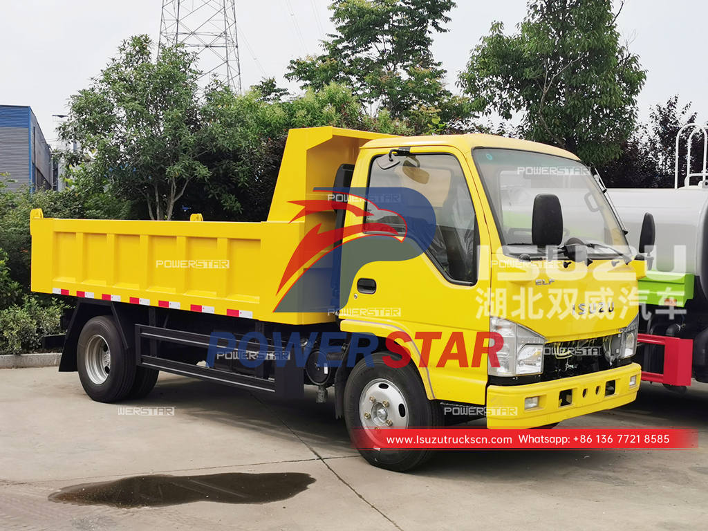 Micronecsia - ISUZU 100P mini dump truck na na-export
    