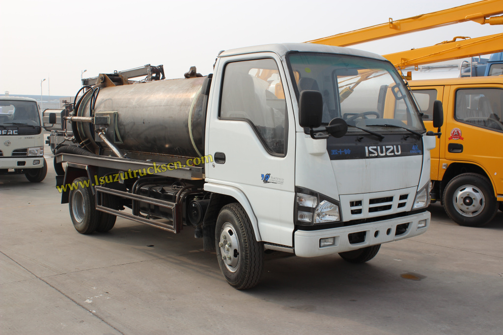 5000L Isuzu Septic Tanker Truck
    