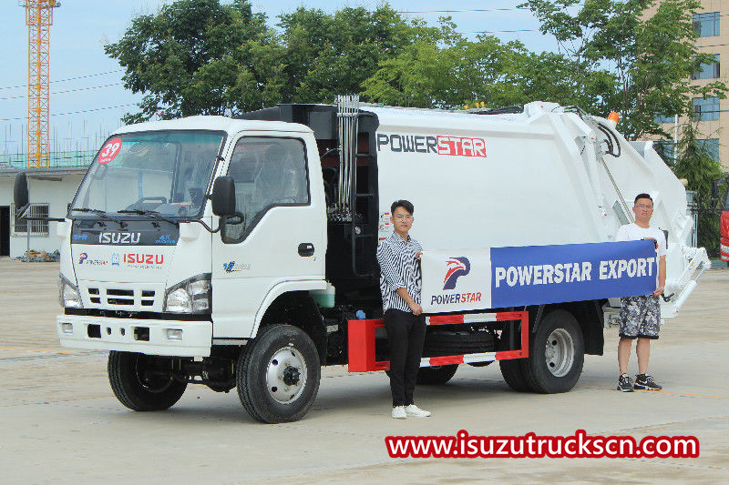 Brand New ISUZU 4x4 offroad 4WD 6CBM NKR Garbage Compactor Truck
    