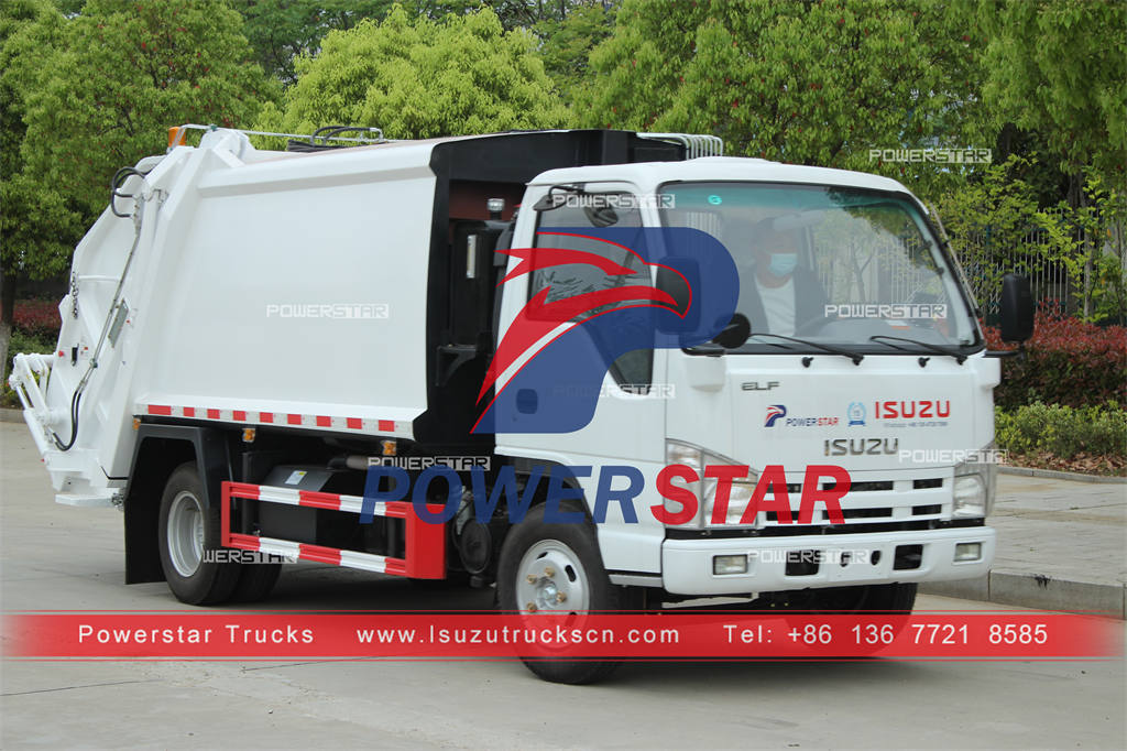 Jamaica - 1 unit ISUZU garbage compactor at 1 unit ISUZU dump truck na na-export
    