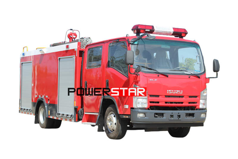 Paano wastong gamitin ang Isuzu 700P fire fighting truck
    