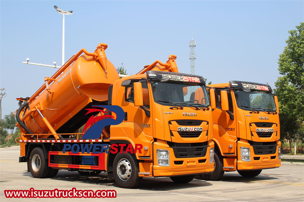 Paano i-export ang Isuzu combination jetting truck sa Djibouti