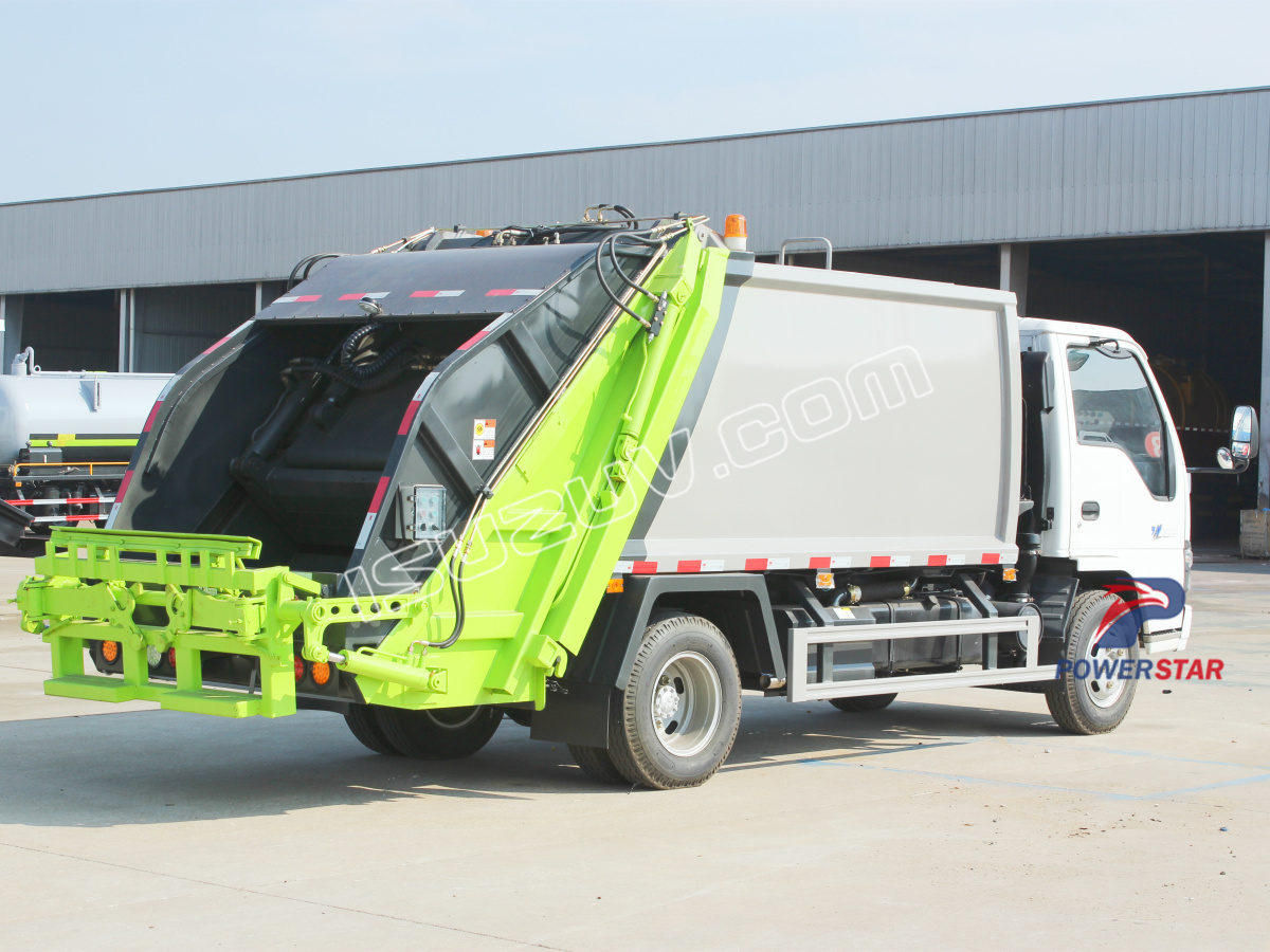 Paano mag-maintain at magpatakbo ng Isuzu Refuse garbage compactor truck?
    