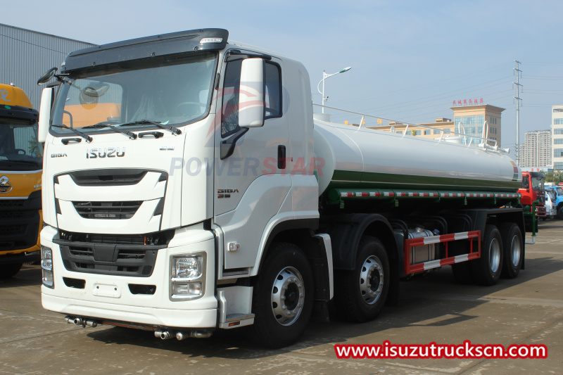 ISUZU GIGA 30000L Water Bowser VC61 8X4 Water Sprinkler Tank Truck
    