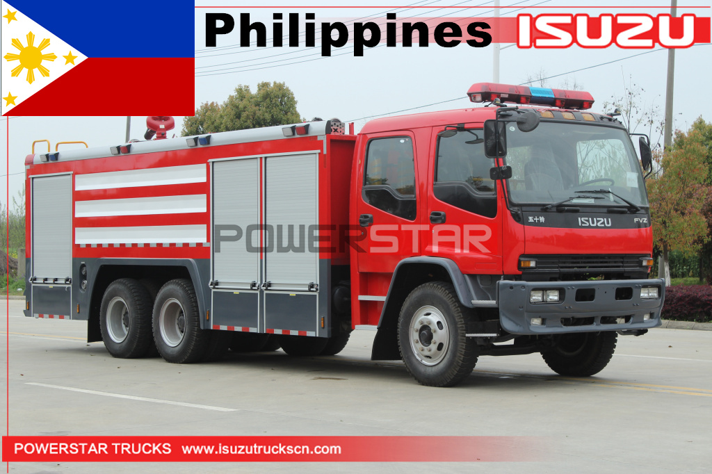 Pilipinas - 1 unit ISUZU FVZ Foam Fire Truck
    