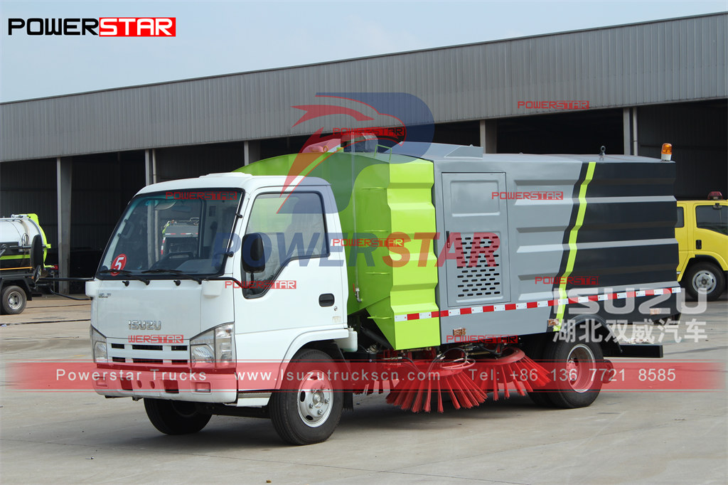 ISUZU 5cbm Road Sweeper Truck operation manual export sa Dubai
    