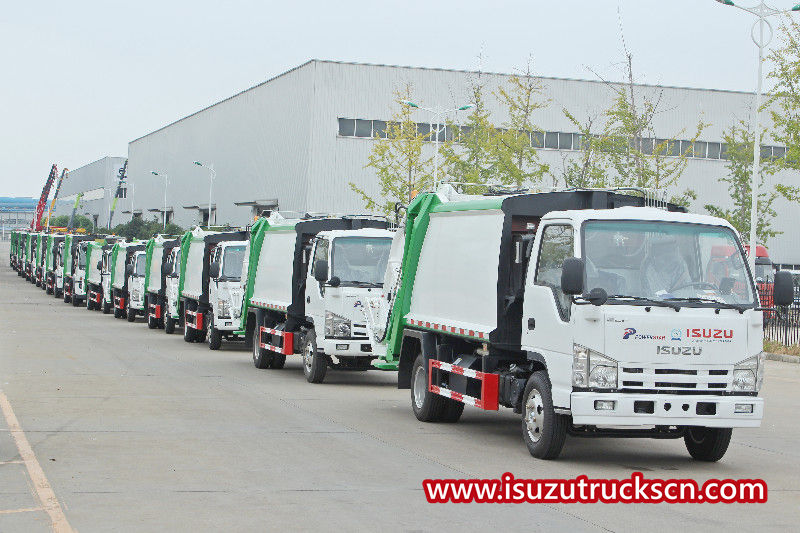 10 units Isuzu garbage compactor trucks ay iniluluwas sa Latin america
    