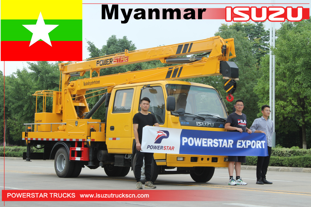 Myanmar - 1 unit ng ISUZU Manlifter Truck
    