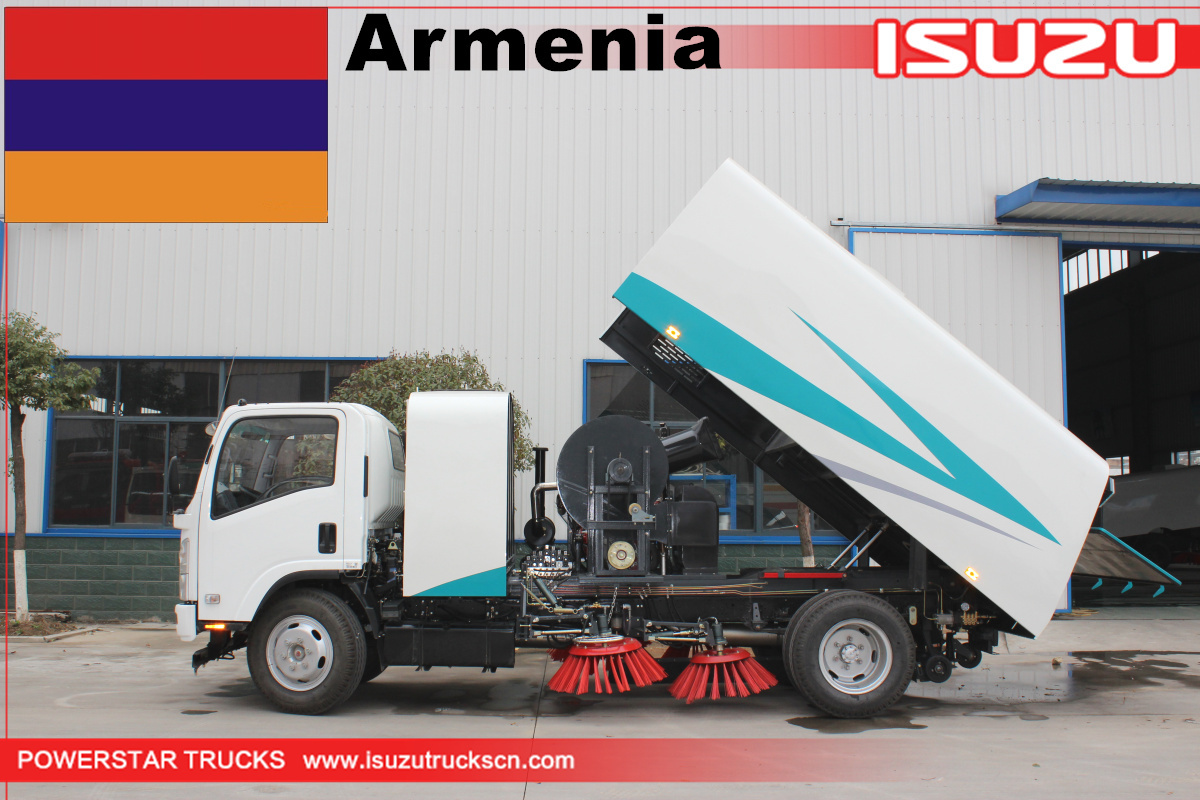 Armenia - 1 Unit Broom Road Sweeper Isuzu
    