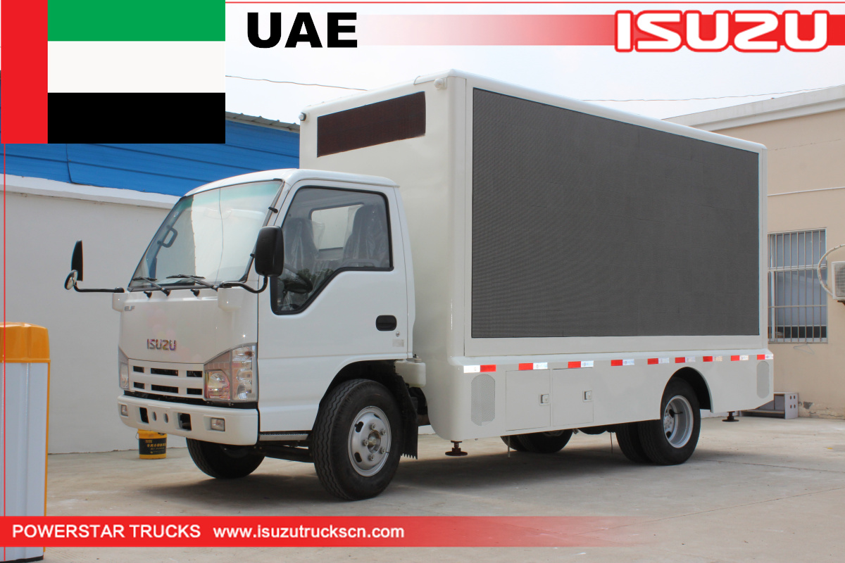 UAE - 1 Unit LED Screen panlabas na trak ISUZU
    