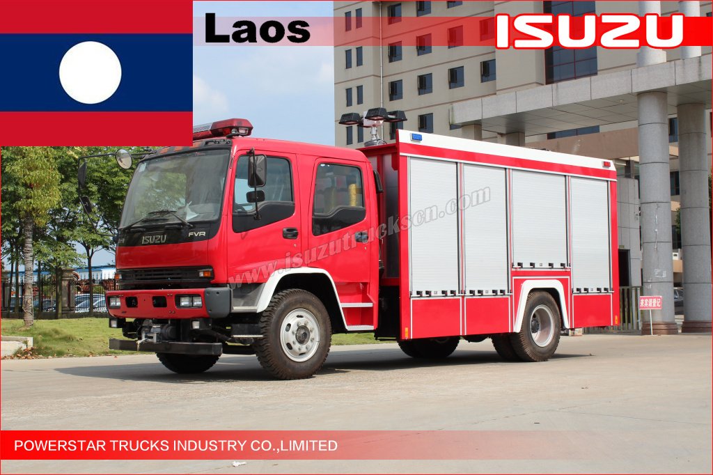 Rescue Fire Truck para sa LAOS Tour spots
    