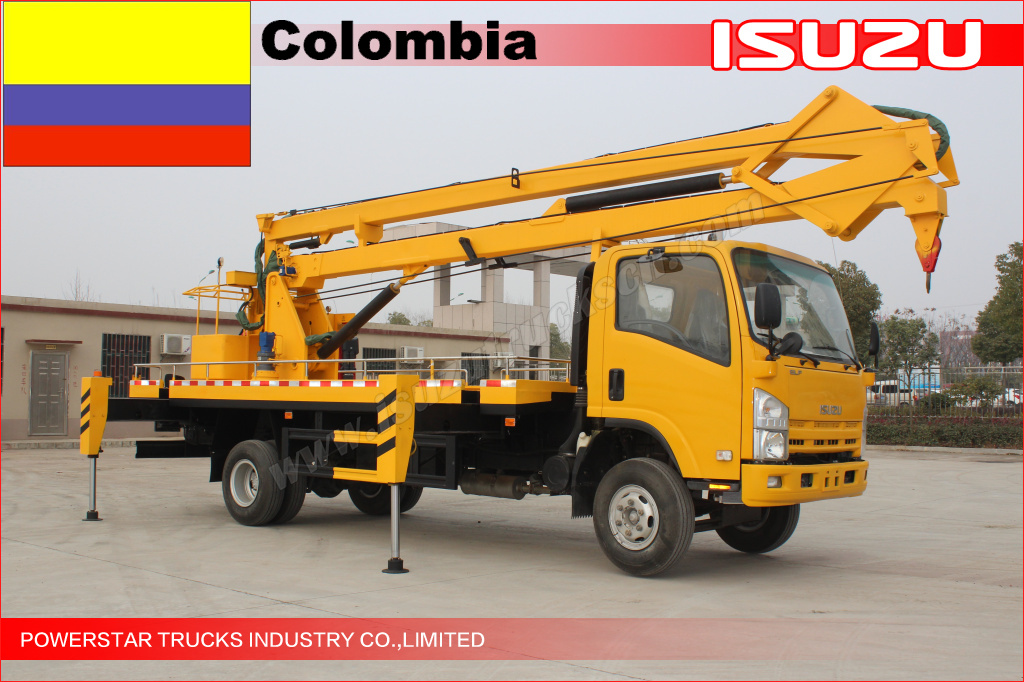 ELF Aerial Platform Truck—Colombia
    