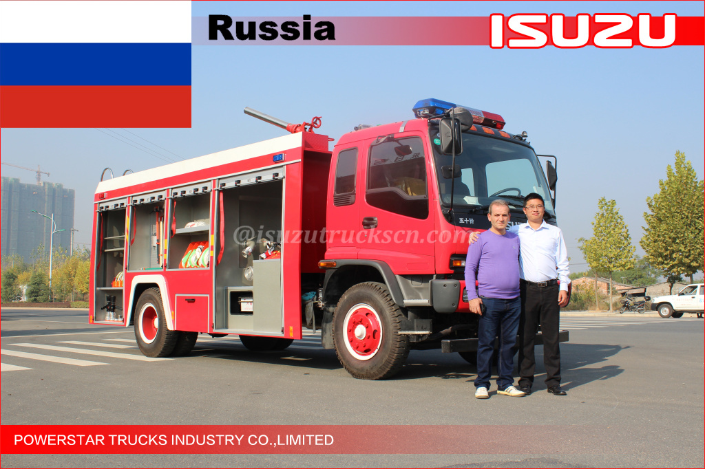 Foam Fire Engine para sa Russian
    