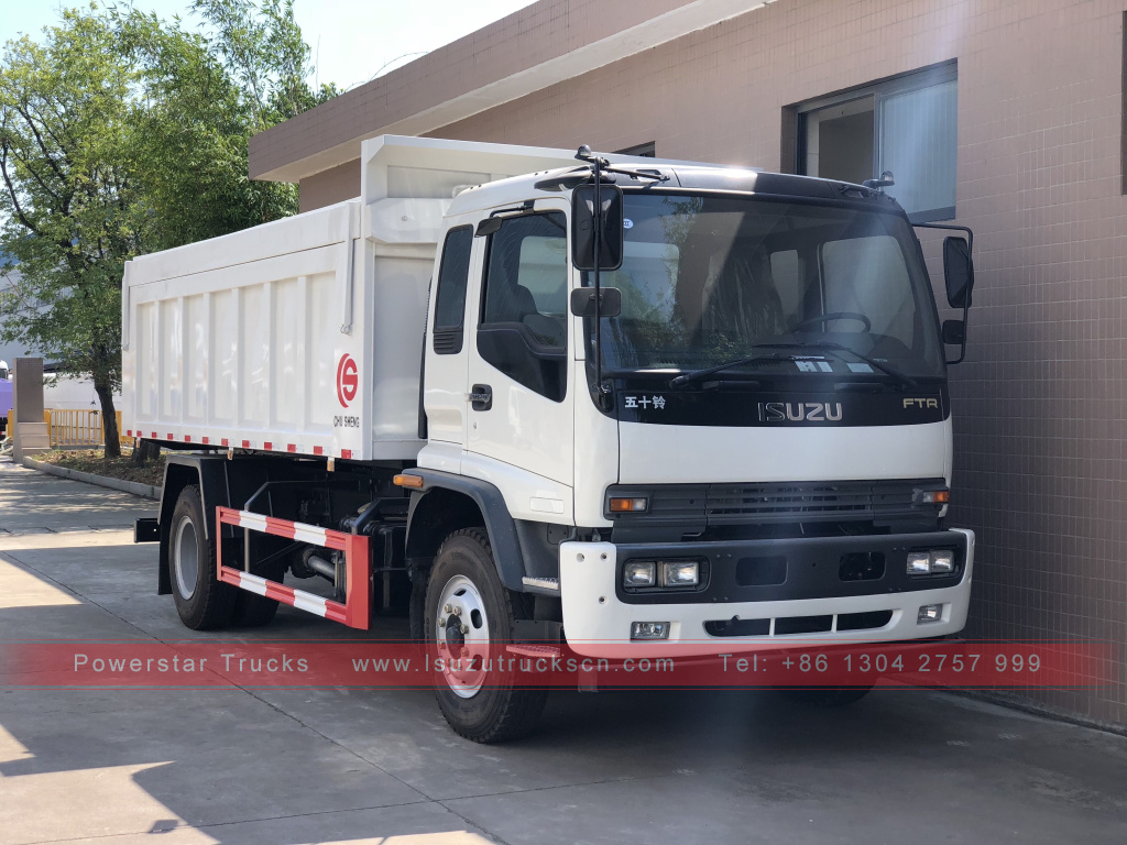 Binebenta ang Isuzu Garbage Dump Truck ng Myanmar
    