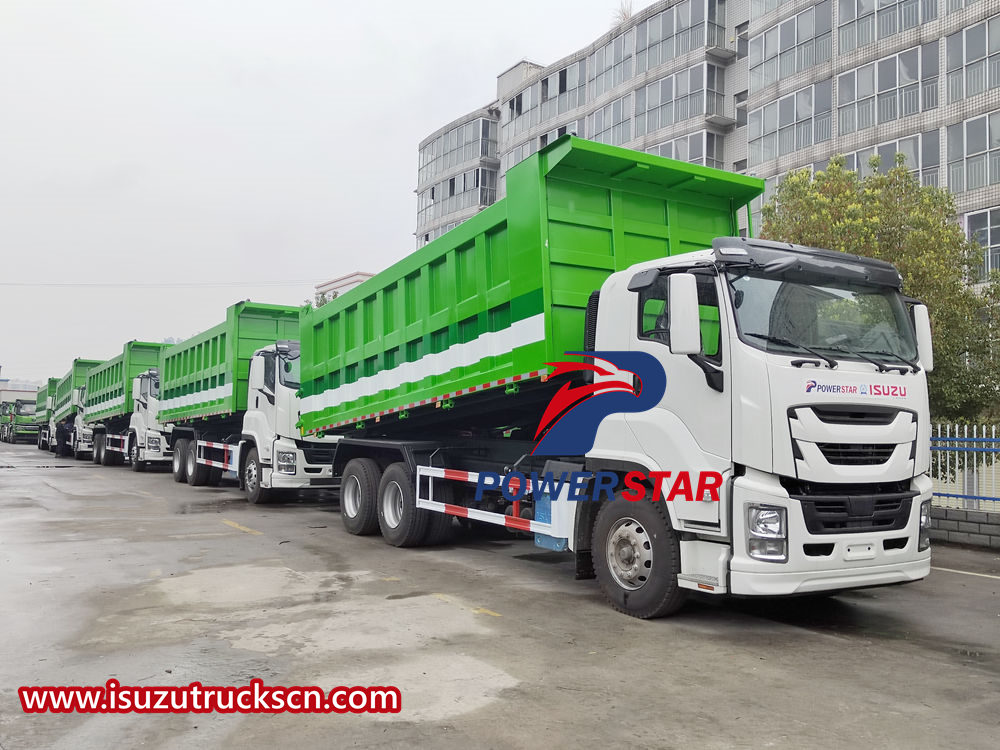 Ang istraktura at prinsipyo ng pagtatrabaho ng Isuzu dump truck
    