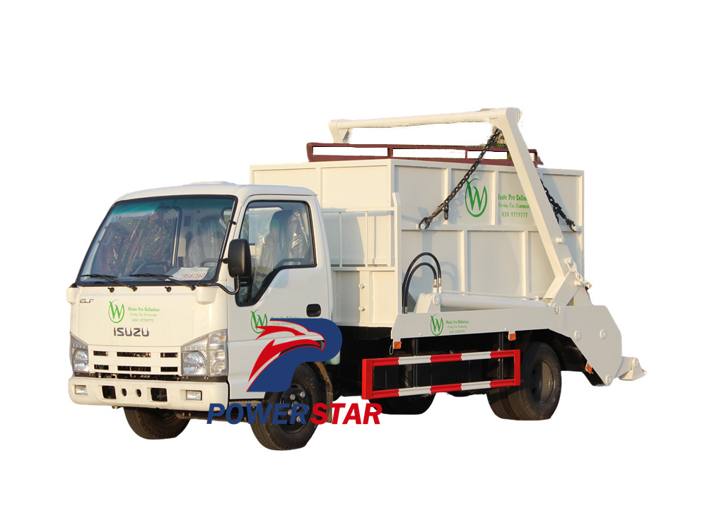 Manwal ng May-ari ng ISUZU 6CBM skip refuse truck
    