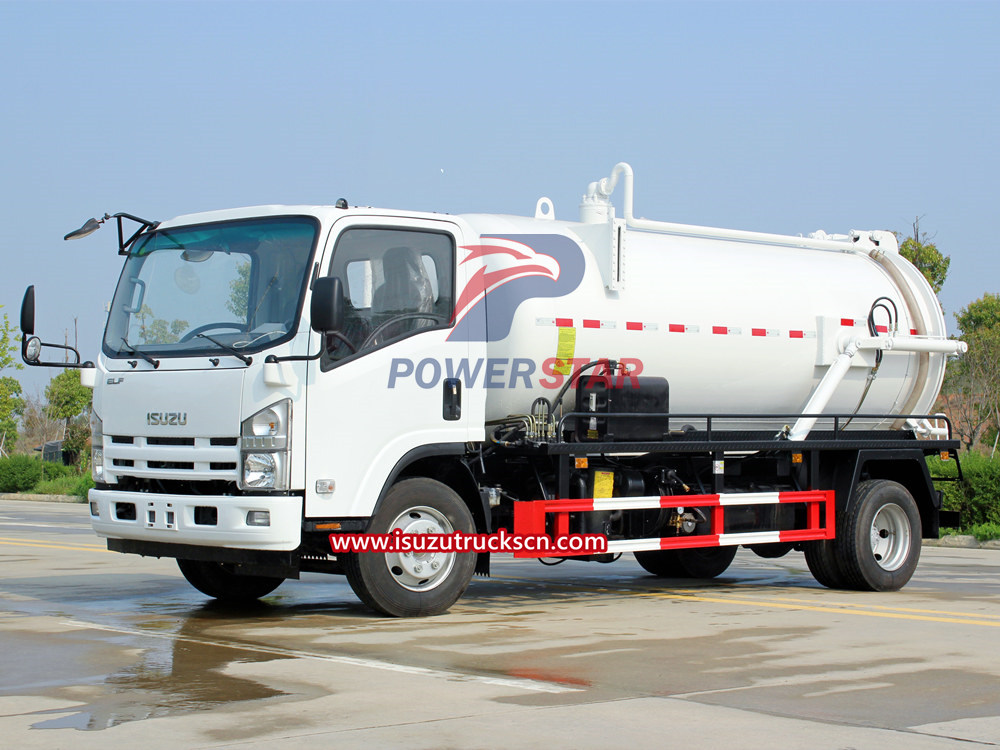 Isuzu sewage pump trak apat na mahalagang bahagi
    