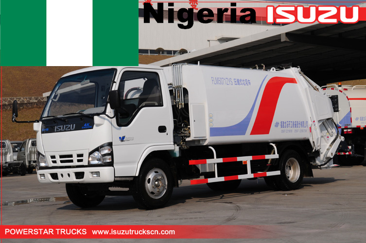 Nigeria - 1 unit ng Isuzu Trash compactor truck
    