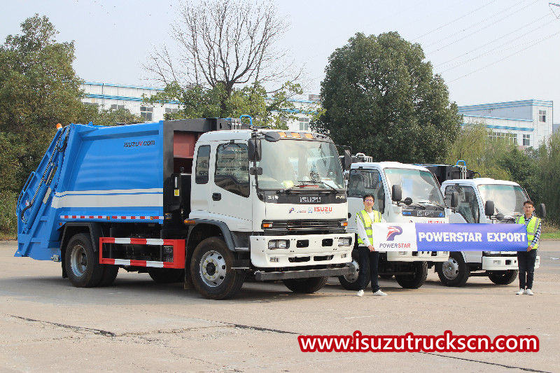 ISUZU FVR 16CBM Garbage Compactor Truck
    