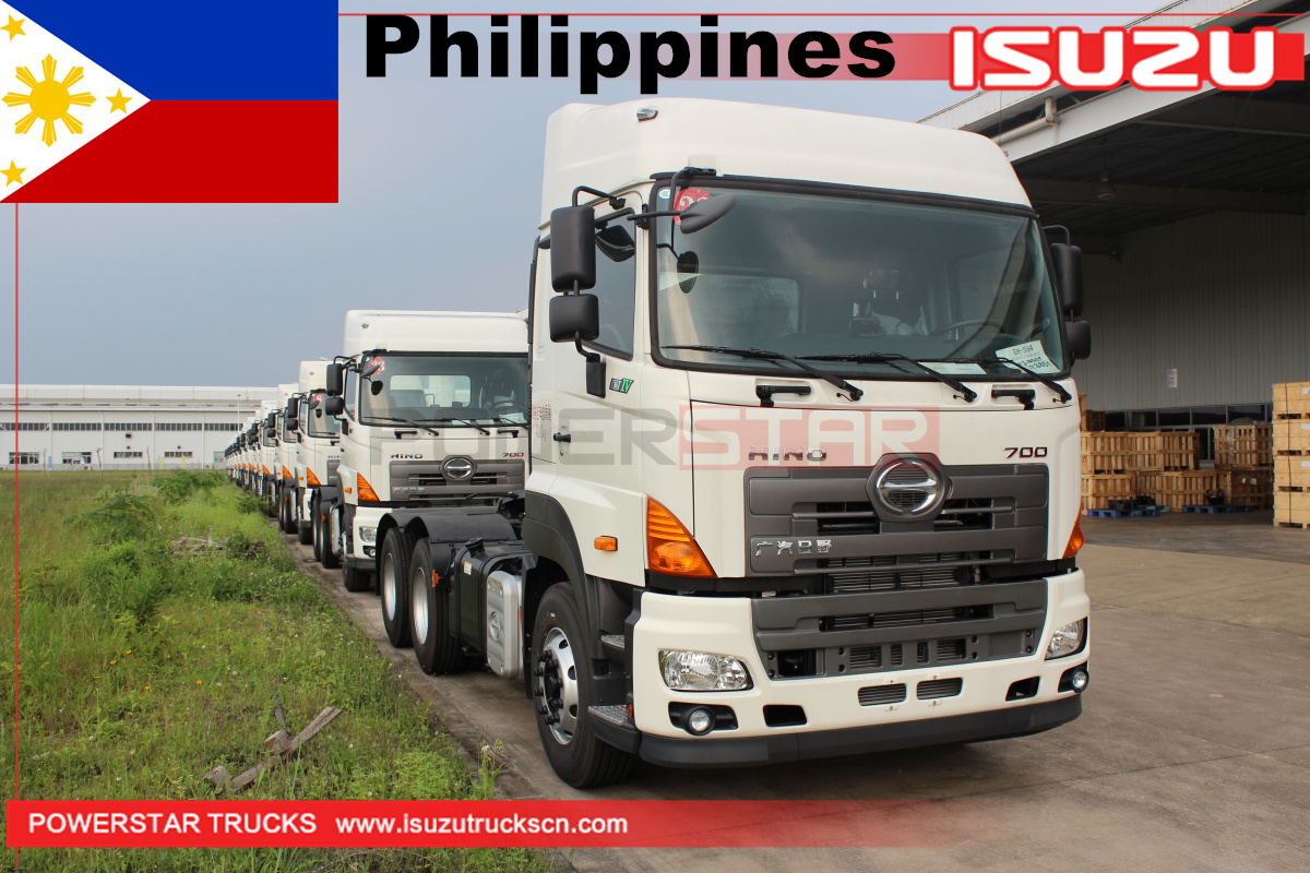 Pilipinas - 22 Units ng 10-Wheeler GAC Hino700 Prime Mover Tractor Truck
    