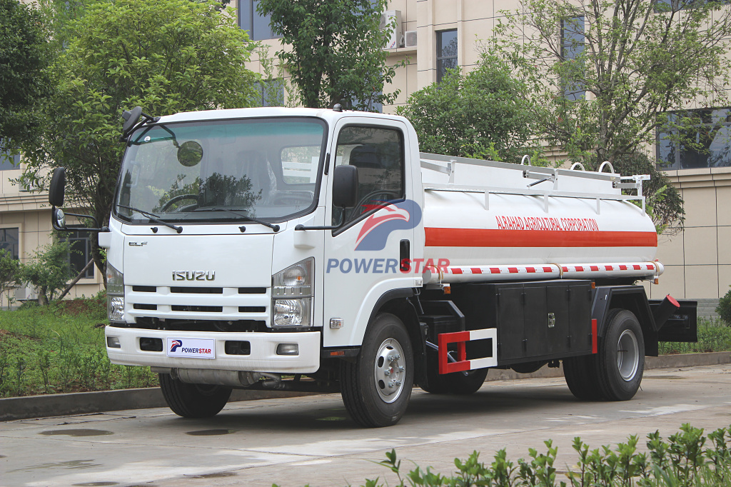 5,000L Refueling Tanker Truck Para sa Dubai
    