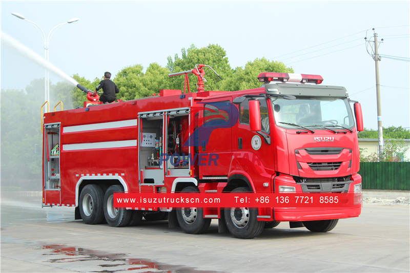 Bentahe ng Isuzu dry powder fire trucks
    