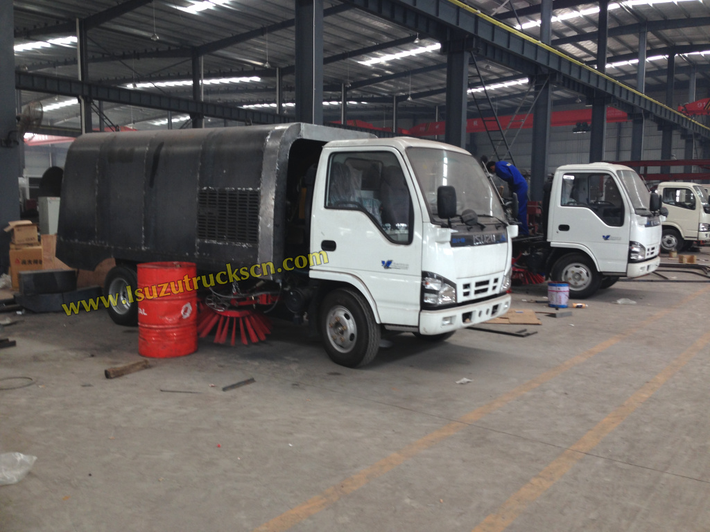 Powerstar Trucks Street Road sweeper truck workshop
    