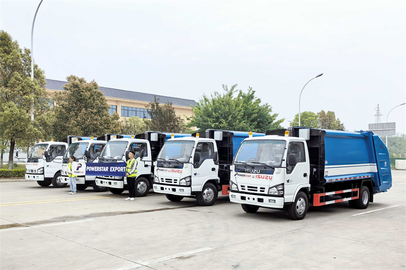 Nag-order ang customer ng Nigeria ng 5 unit na ISUZU 8CBM Garbage Compactor Trucks
    